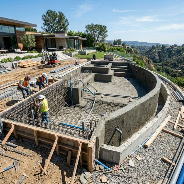 Construcción de Piscinas